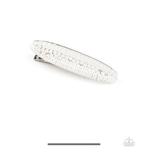Pearl Pizzaz - White hair clip NWT